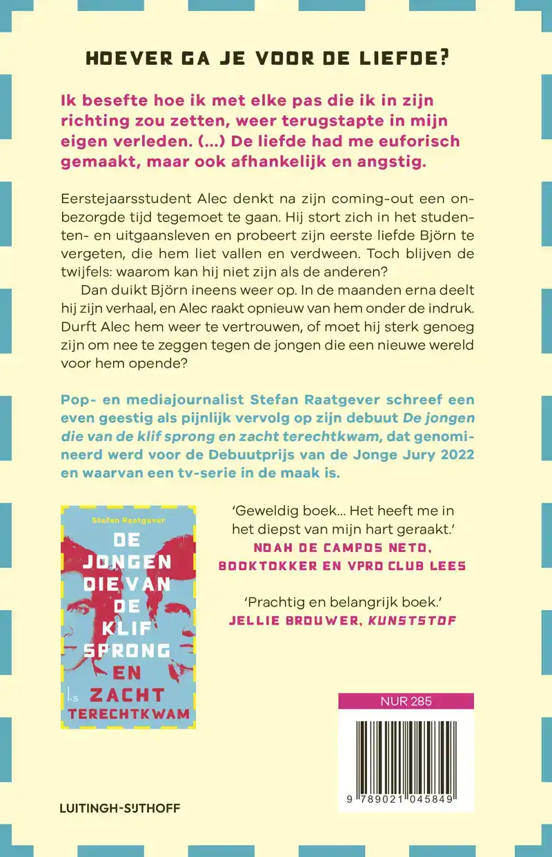 DE JONGEN DIE DE TIJD WILDE STOPZETTEN