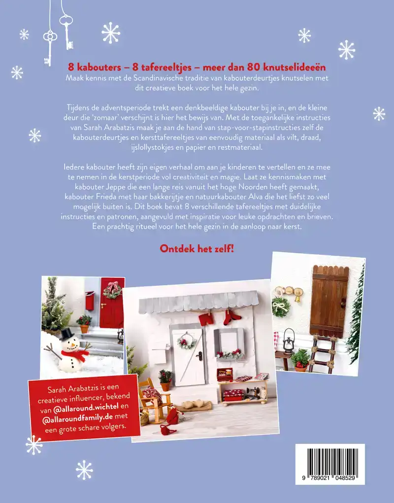 KABOUTERDEURTJES MAKEN VOOR KERST