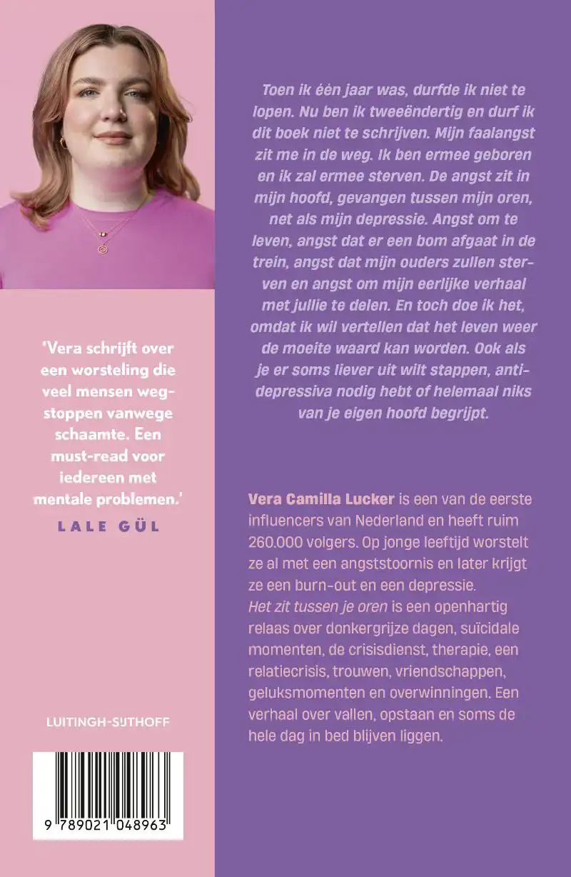 HET ZIT TUSSEN JE OREN