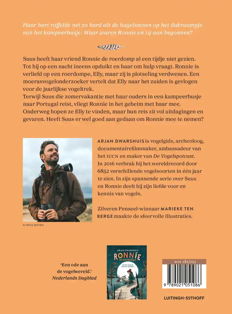 RONNIE DE ROERDOMP SLAAT ZIJN VLEUGELS UIT