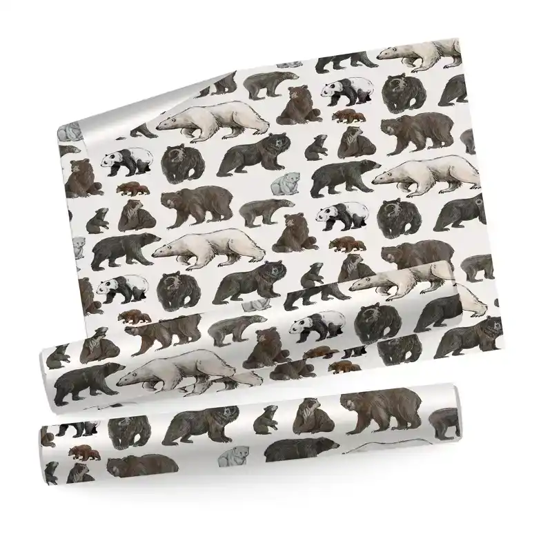 WIJ, BEREN (CADEAUPAPIER)