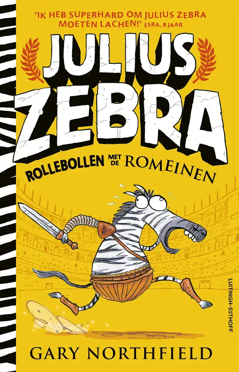 JULIUS ZEBRA - 1 ROLLEBOLLEN MET DE ROMEINEN