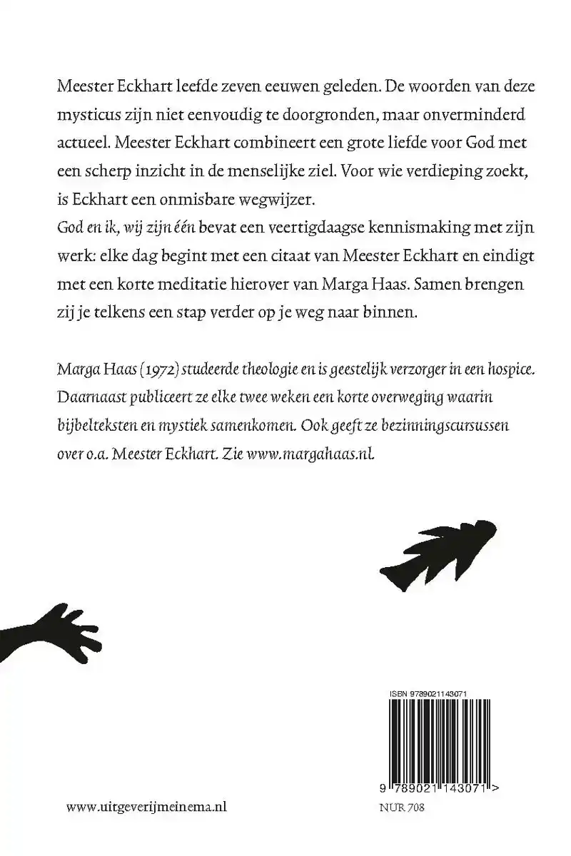 GOD EN IK, WIJ ZIJN EEN