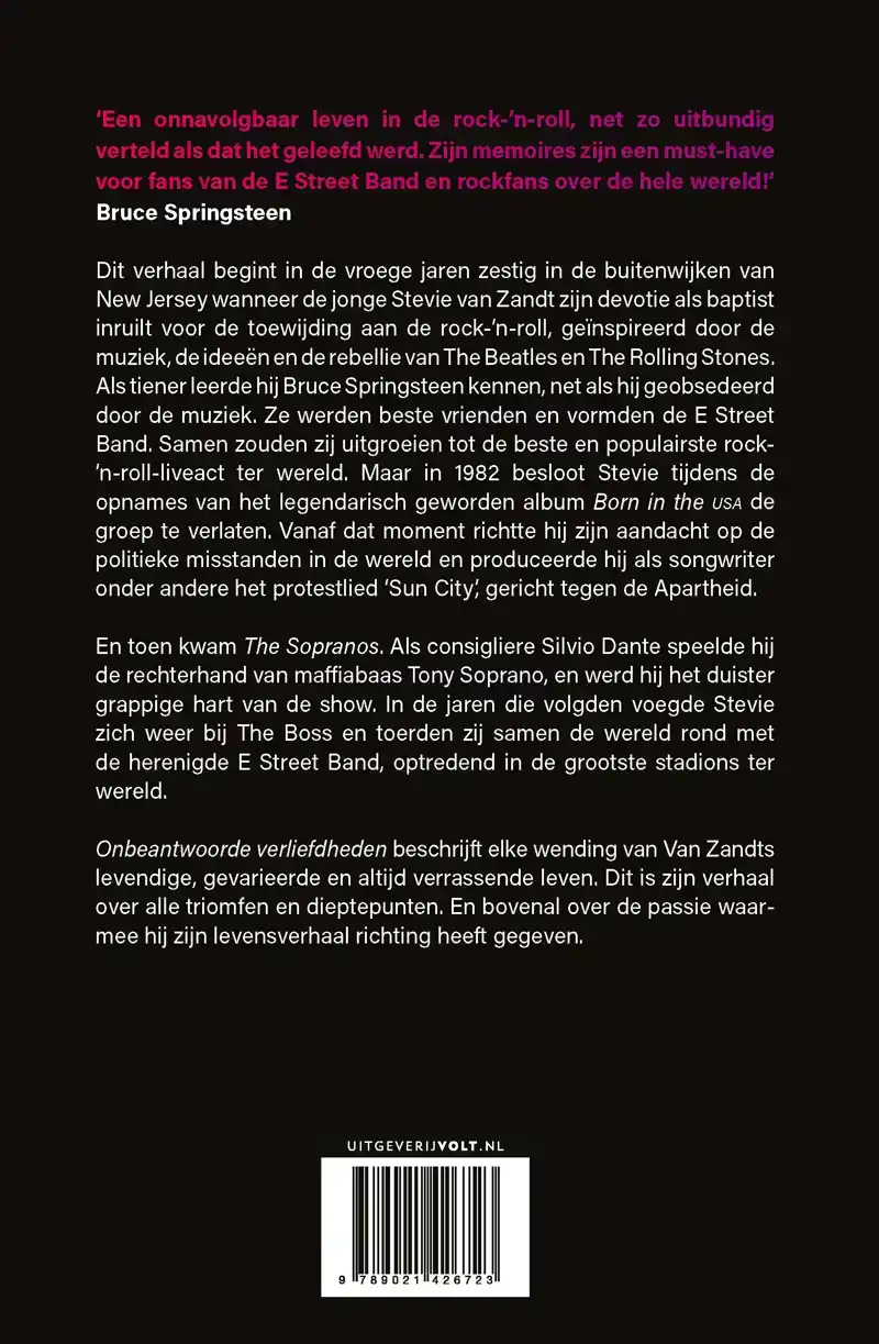 ONBEANTWOORDE VERLIEFDHEDEN