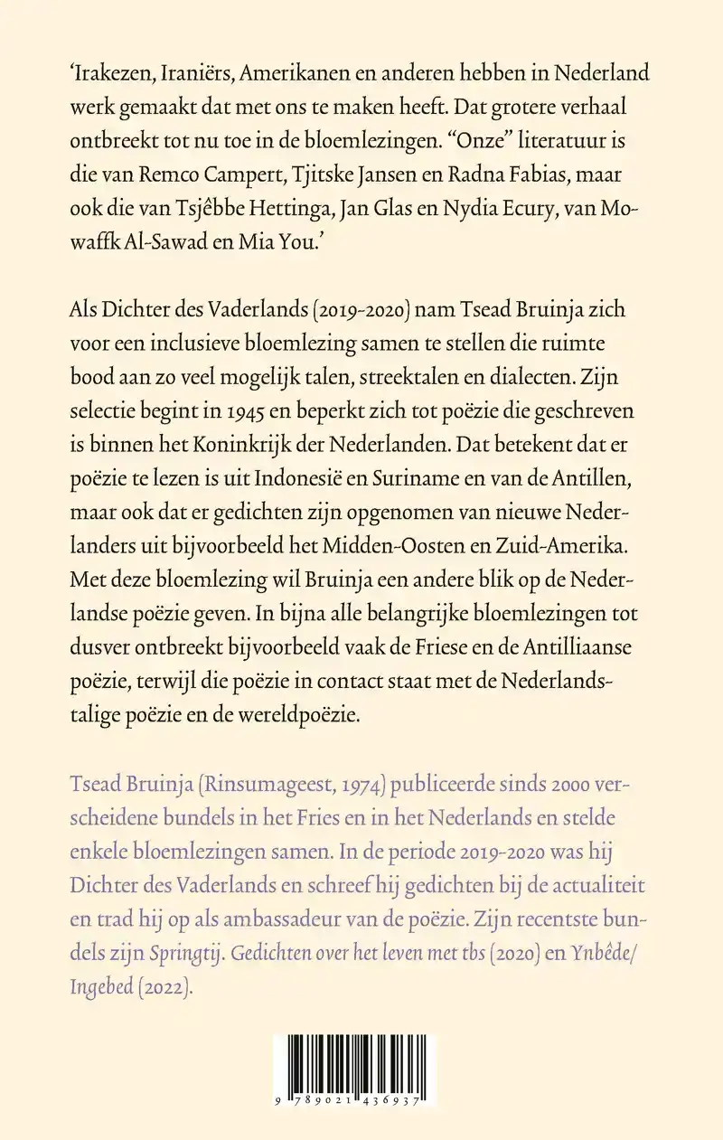 DE EERSTE BLOEMLEZING VAN DE NEDERLANDSE POEZIE