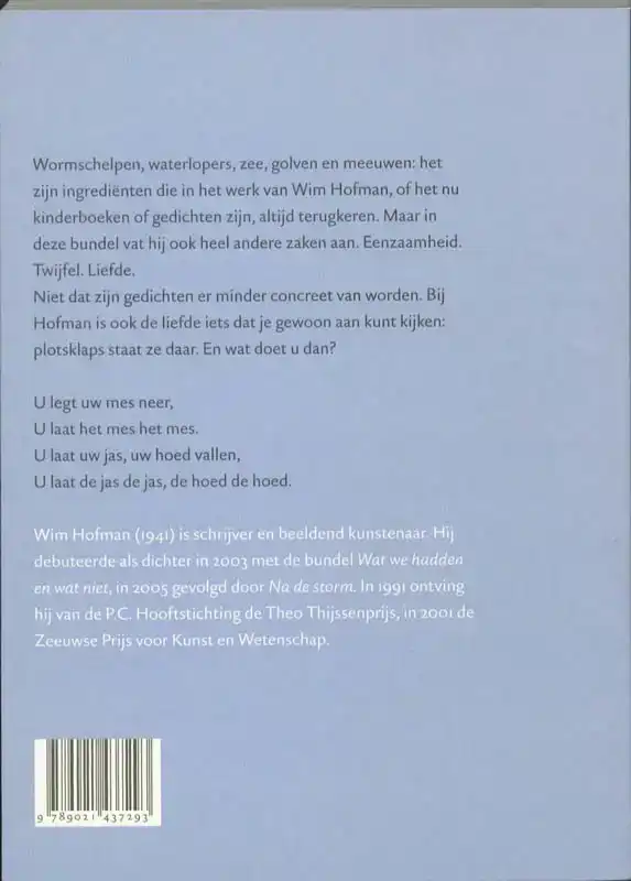 OP ZEKERE DAG ZIET U PLOTSKLAPS DE WARE LIEFDE