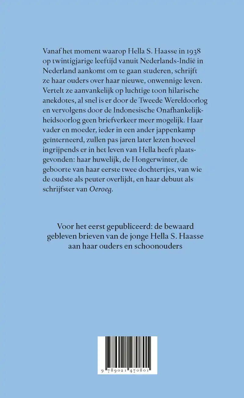 IK STUUR DEZE BRIEF MAAR OP GOED GELUK WEG