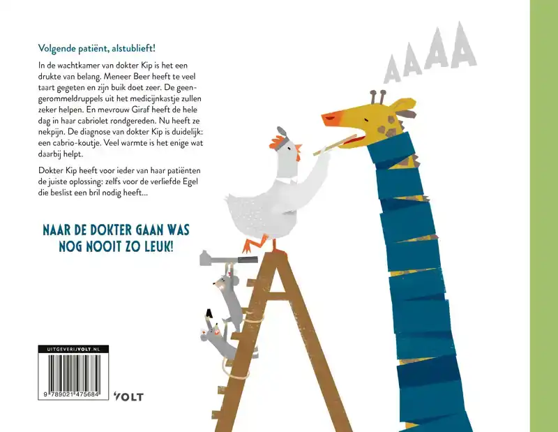 KOMT EEN GIRAF BIJ DE DOKTER