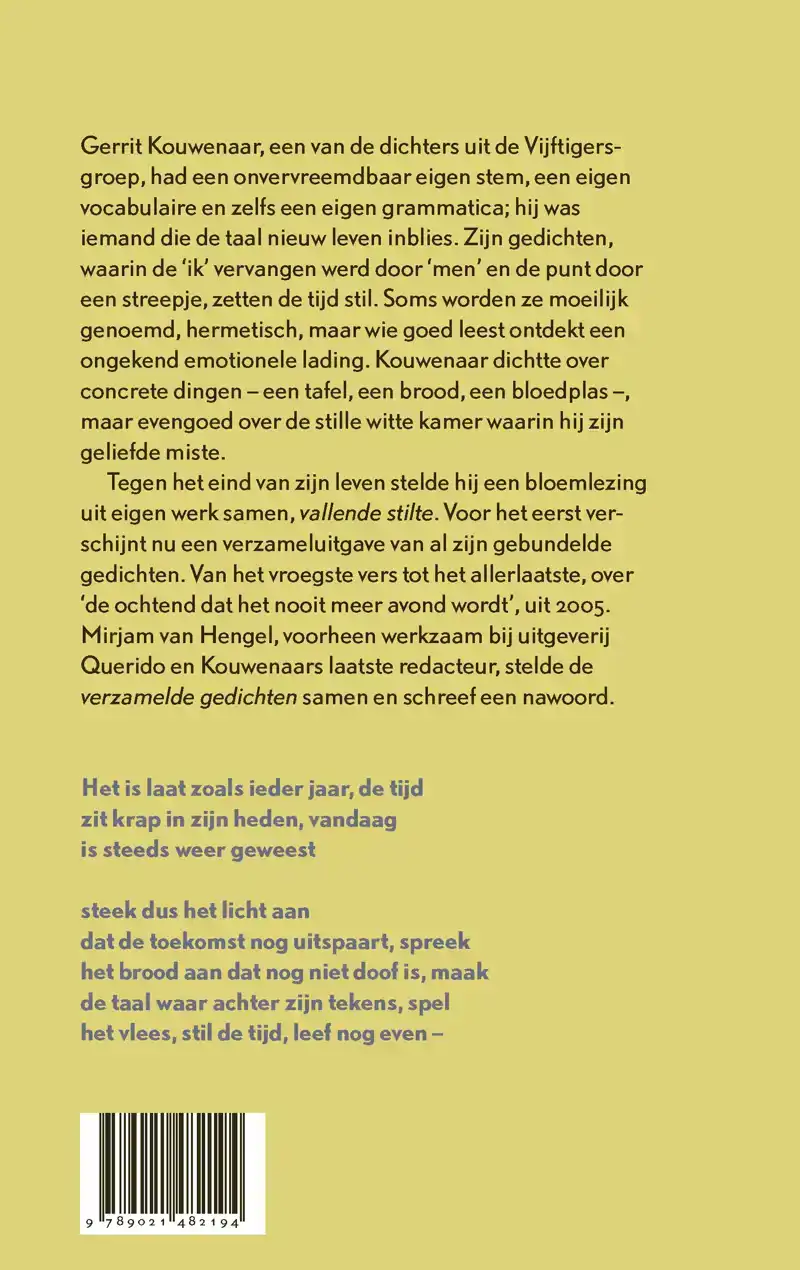 VERZAMELDE GEDICHTEN