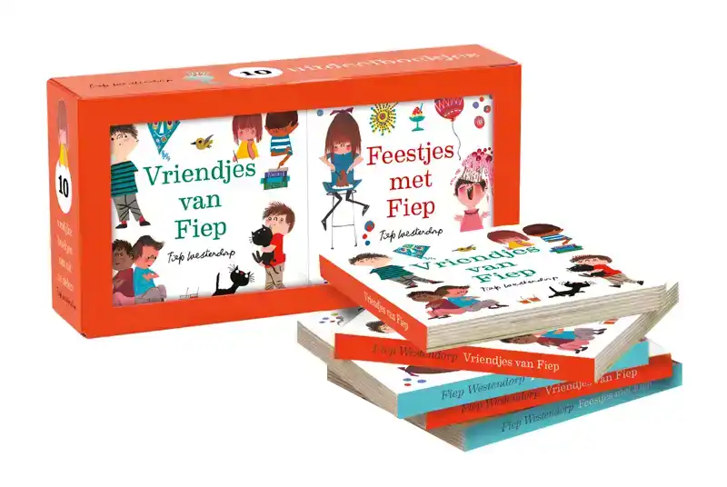 FEESTJES MET FIEP & VRIENDJES VAN FIEP UITDEELBOEKJES