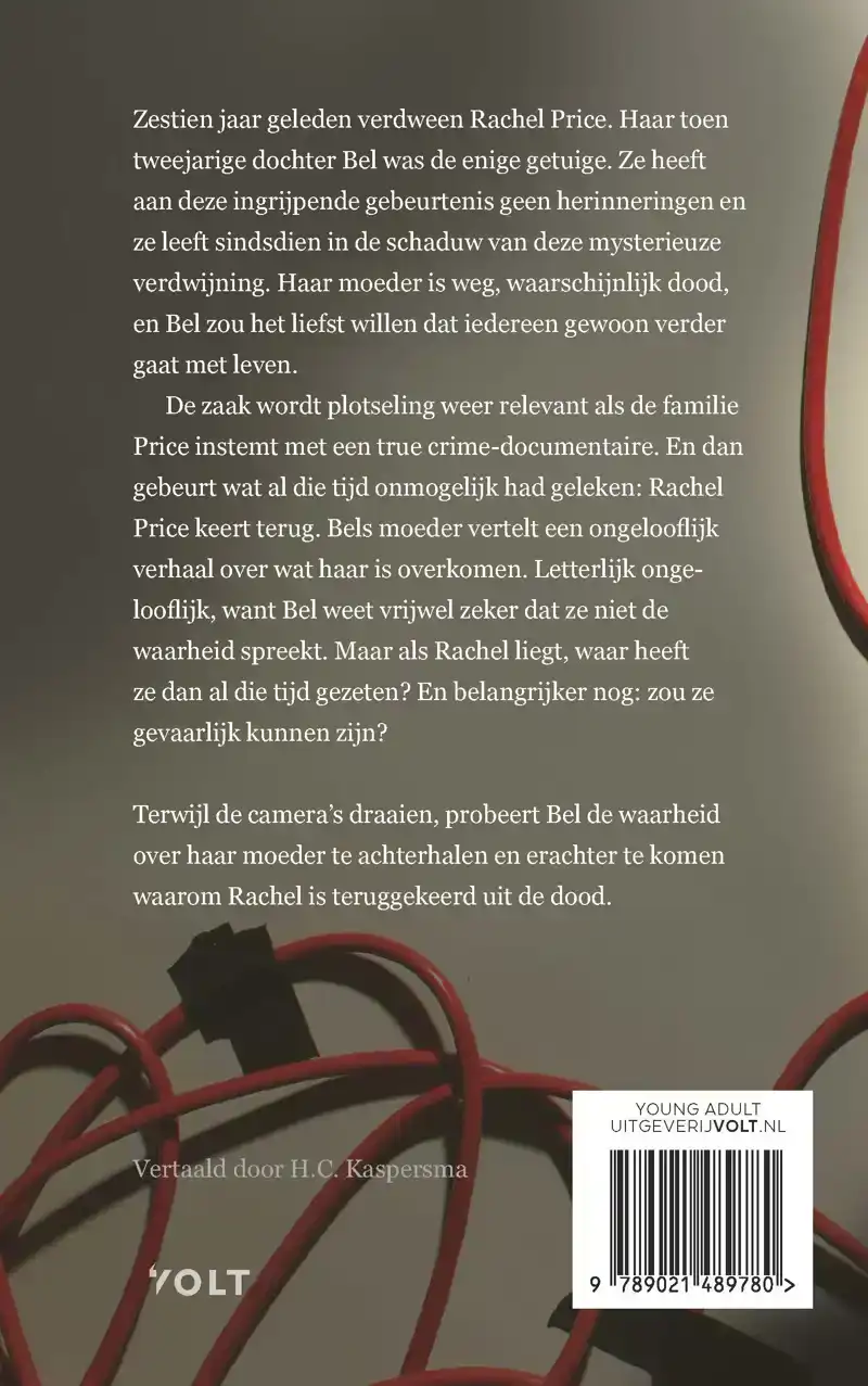 DE TERUGKEER VAN RACHEL PRICE