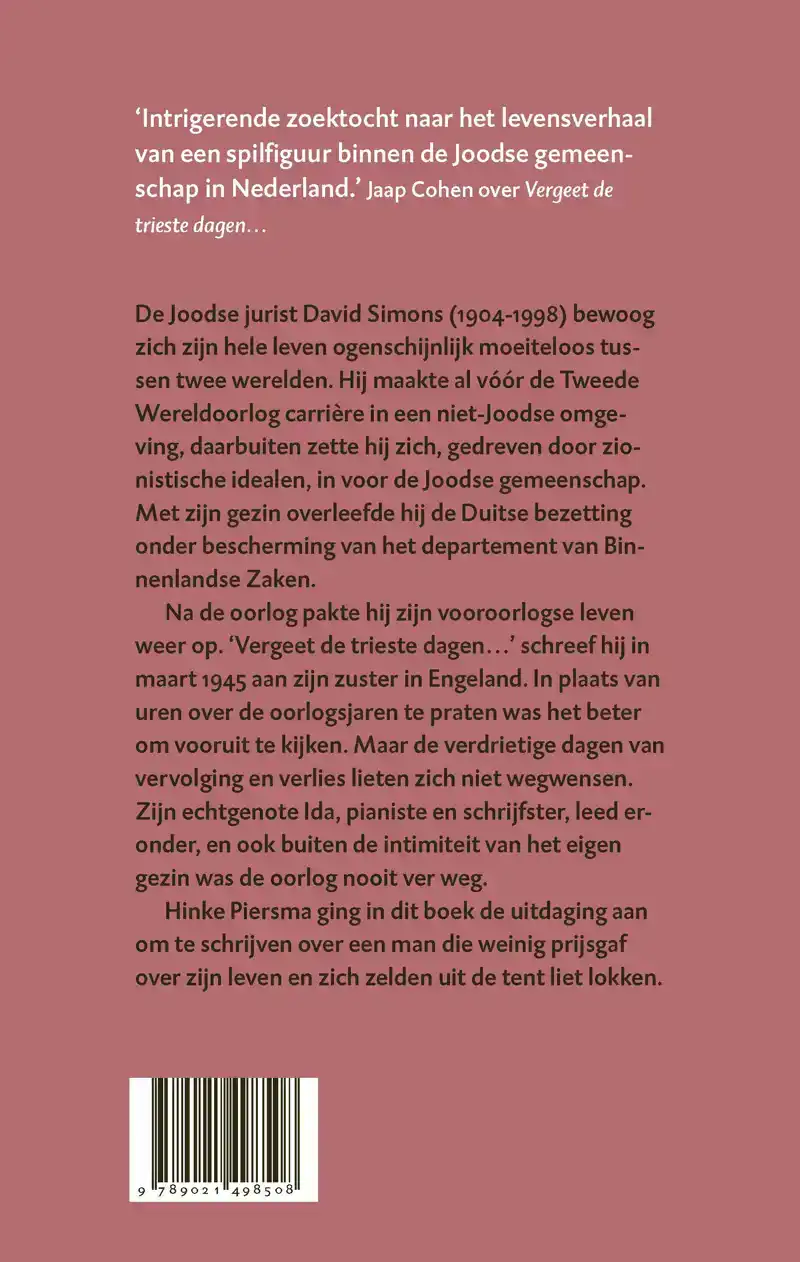 VERGEET DE TRIESTE DAGEN...