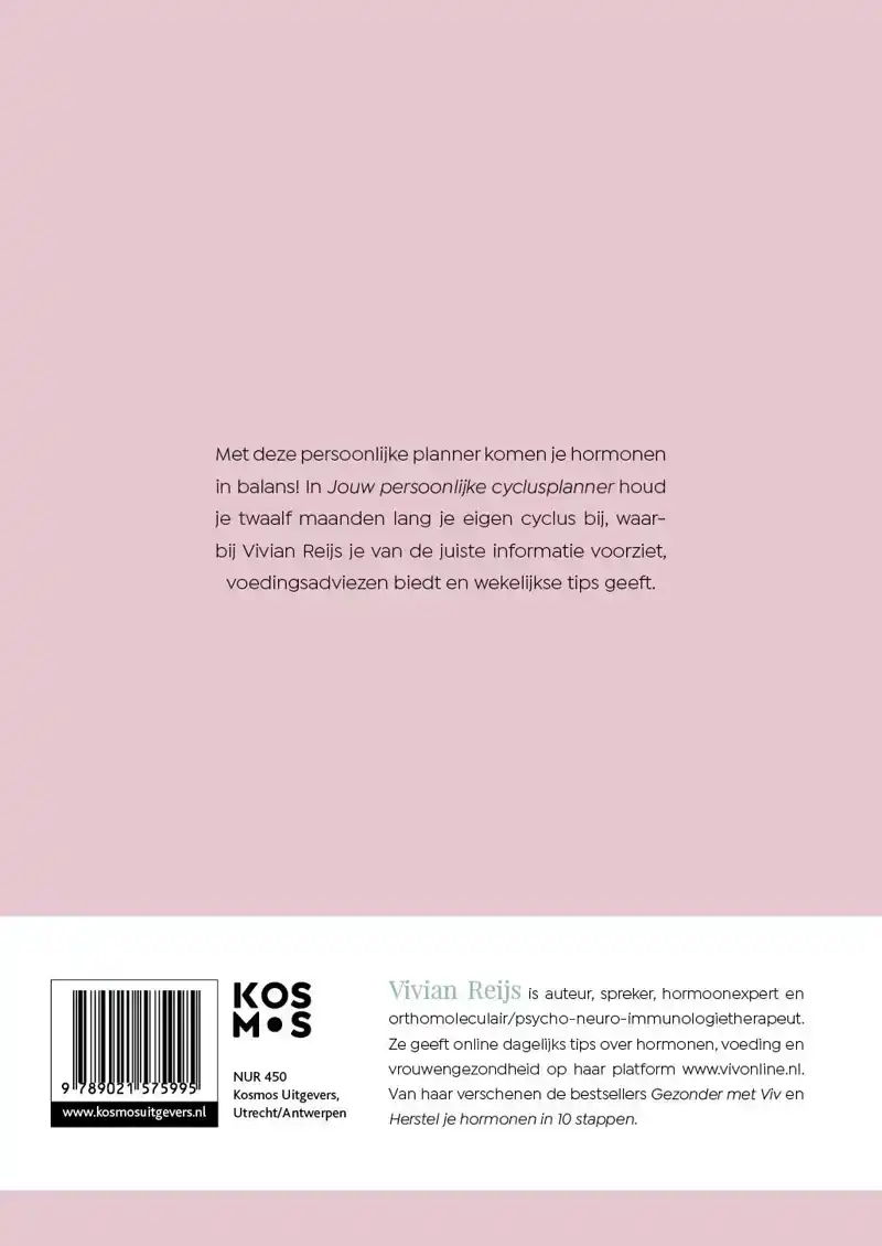 JOUW PERSOONLIJKE CYCLUSPLANNER