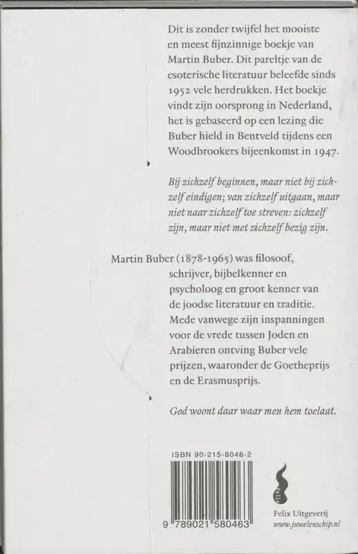 DE WEG VAN DE MENS