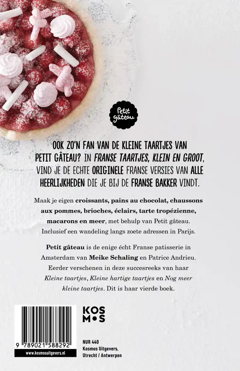 FRANSE TAARTJES, KLEIN EN GROOT