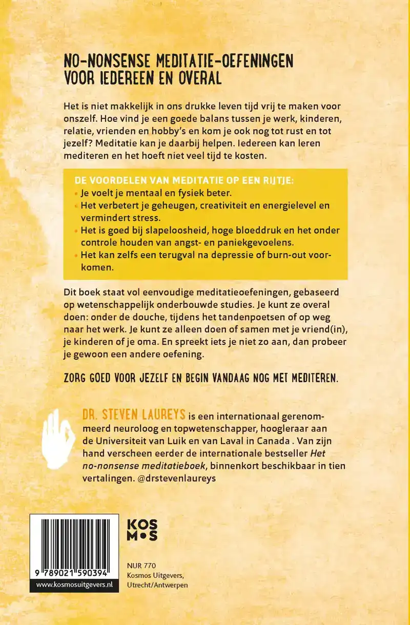 HET NO-NONSENSE MEDITATIE OEFENBOEK
