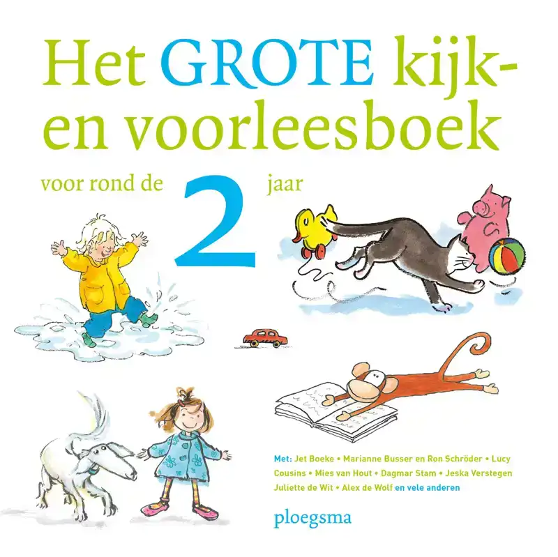 HET GROTE KIJK-EN VOORLEESBOEK VOOR ROND DE 2 JAAR