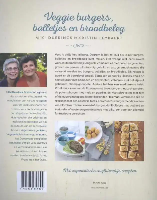 VEGGIE BURGERS, BALLETJES EN BROODBELEG