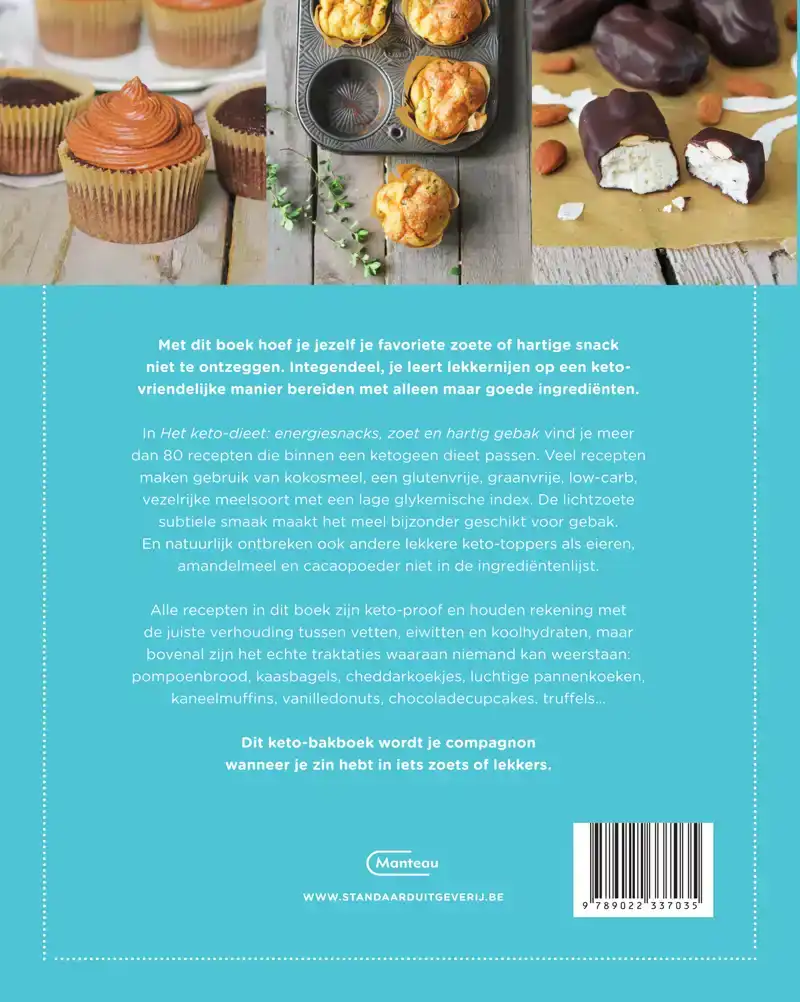 HET KETO-DIEET: ENERGIESNACKS, ZOET EN HARTIG GEBAK