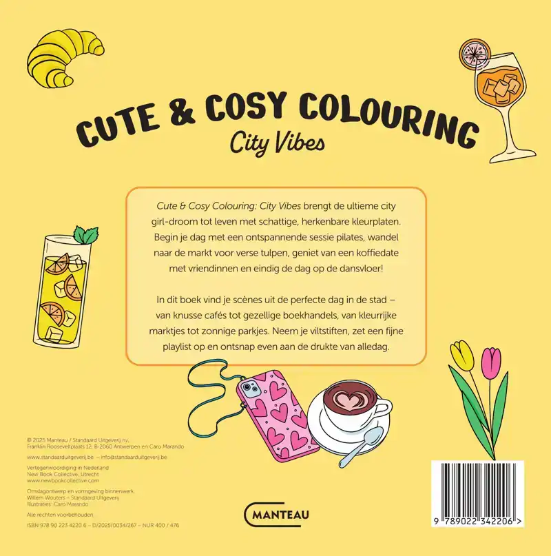 CUTE & COSY COLOURING. CITY VIBES
