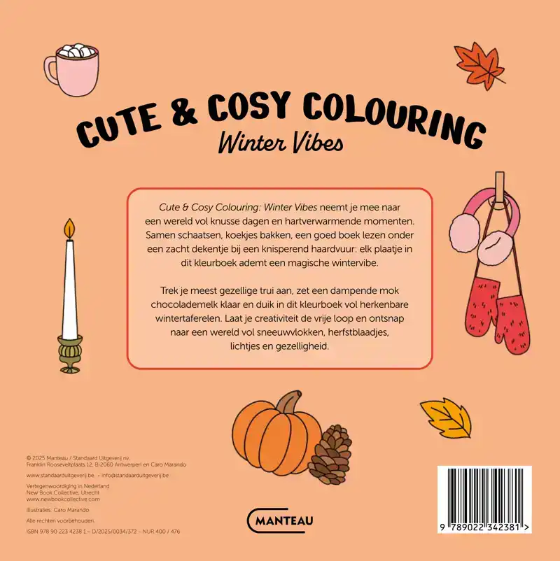 CUTE & COSY COLOURING. WINTER VIBES