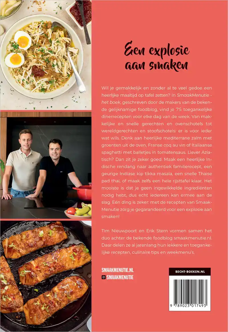 SMAAKMENUTIE - HET BOEK