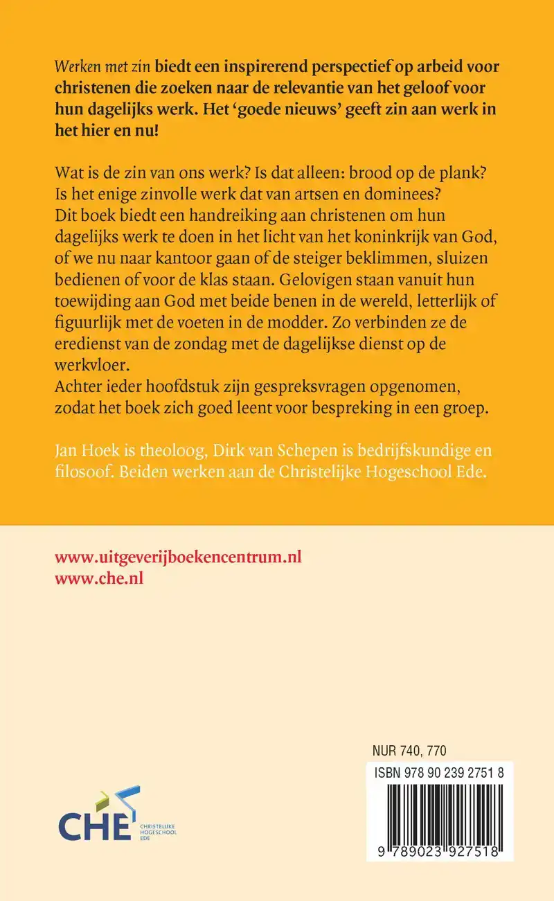 WERKEN MET ZIN