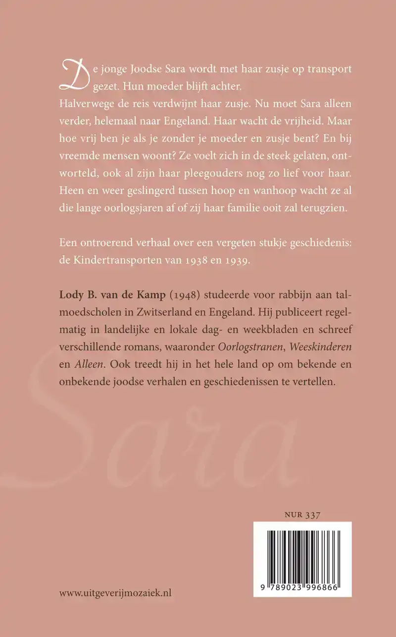 SARA, HET MEISJE DAT OP TRANSPORT GING