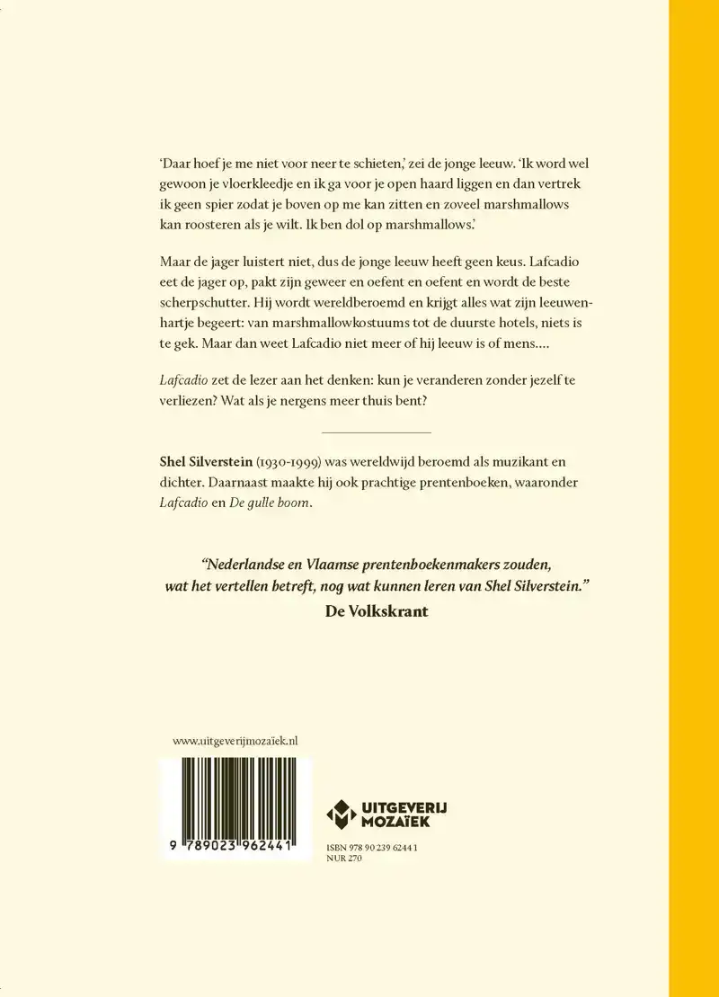 LAFCADIO, DE LEEUW DIE TERUGSCHOOT