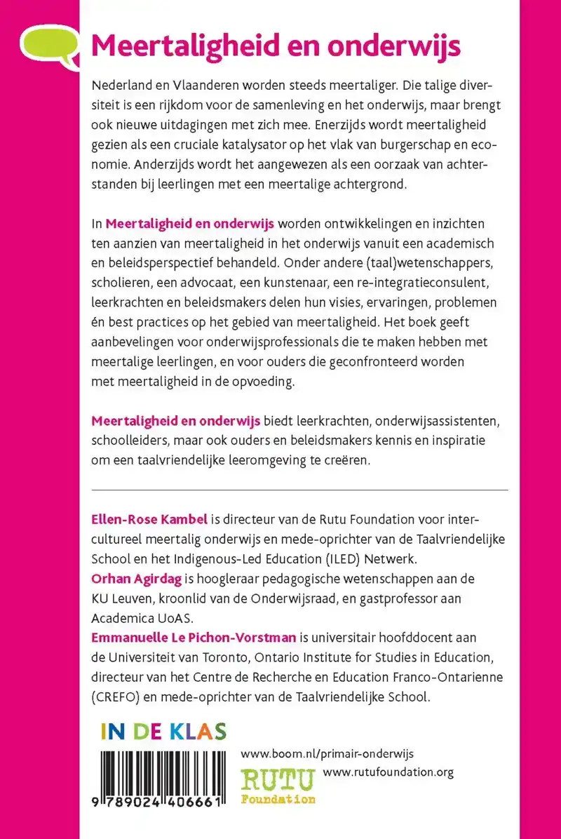 MEERTALIGHEID EN ONDERWIJS