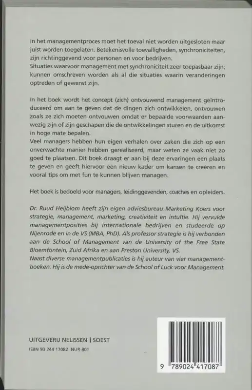 MANAGEMENT MET SYNCHRONICITEIT