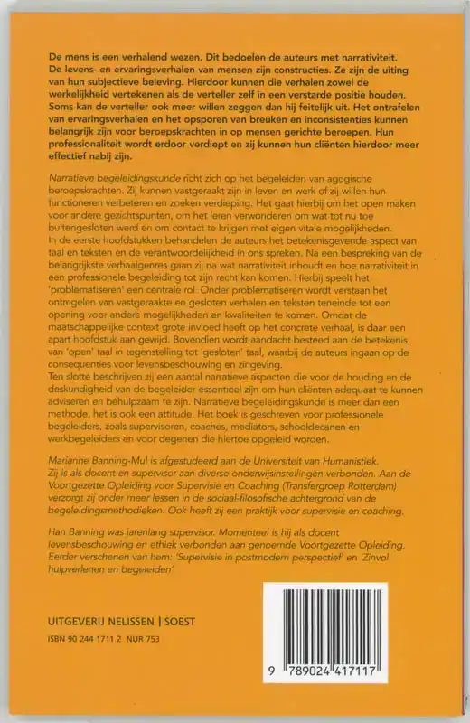 NARRATIEVE BEGELEIDINGSKUNDE