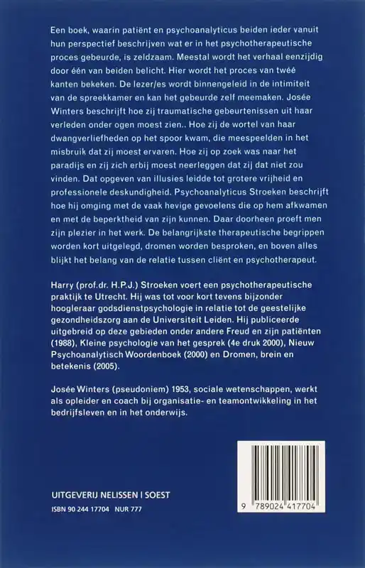 EEN PSYCHANALYTISCH PROCES VAN TWEE KANTEN BEKEKEN