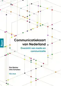 COMMUNICATIEKAART VAN NEDERLAND
