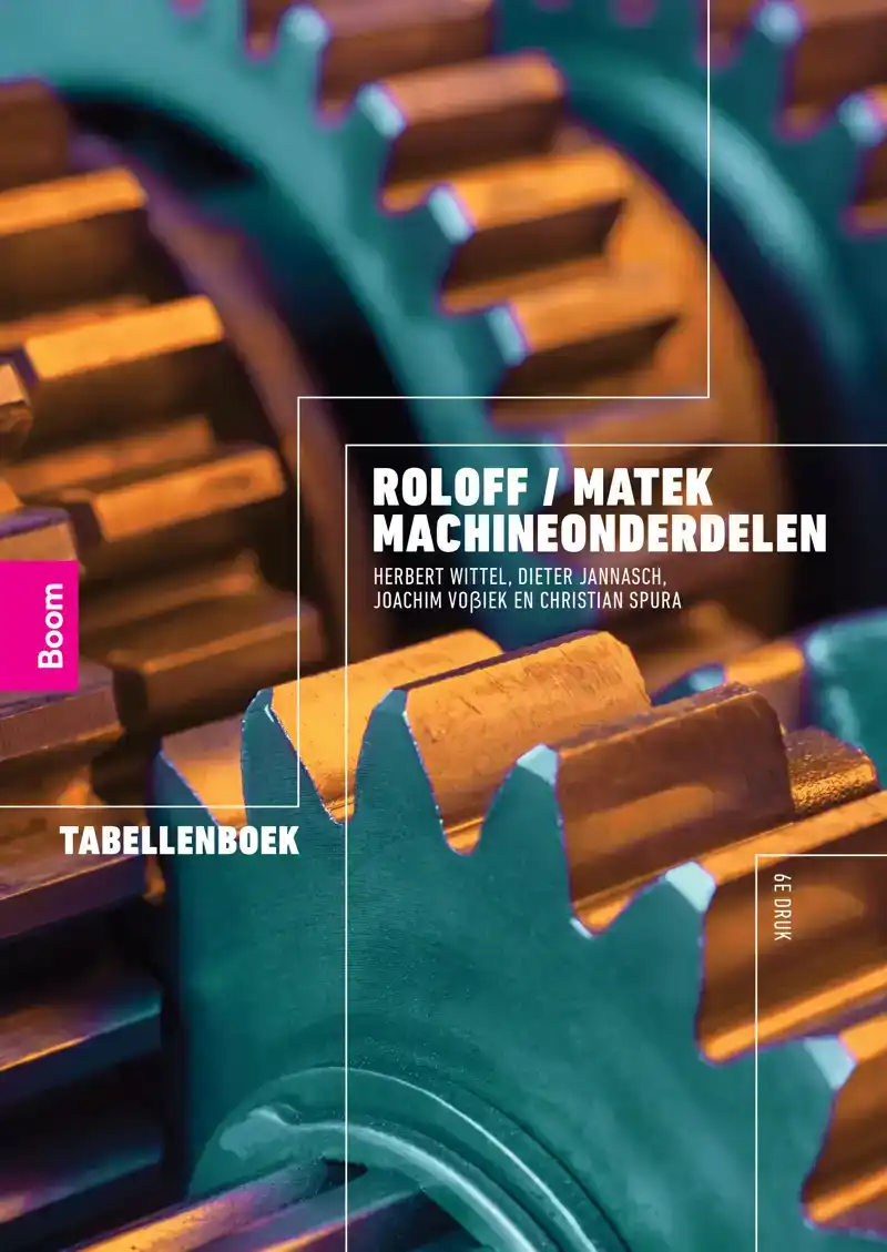 ROLOFF / MATEK MACHINEONDERDELEN: TABELLENBOEK