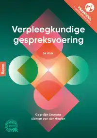 VERPLEEGKUNDIGE GESPREKSVOERING, 3E DRUK, INCL. TRAINTOOL