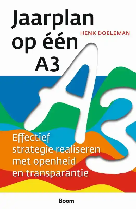JAARPLAN OP EEN A3