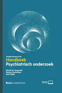 HANDBOEK PSYCHIATRISCH ONDERZOEK, HERZIENING