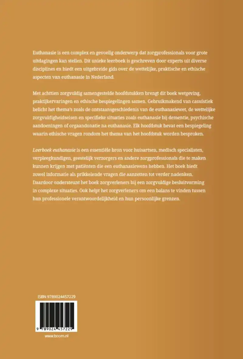 LEERBOEK EUTHANASIE