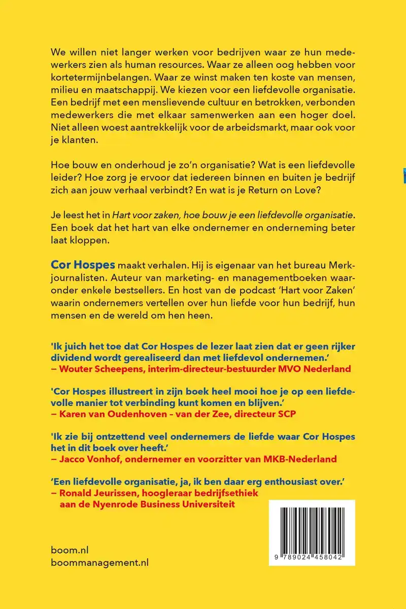 HART VOOR ZAKEN