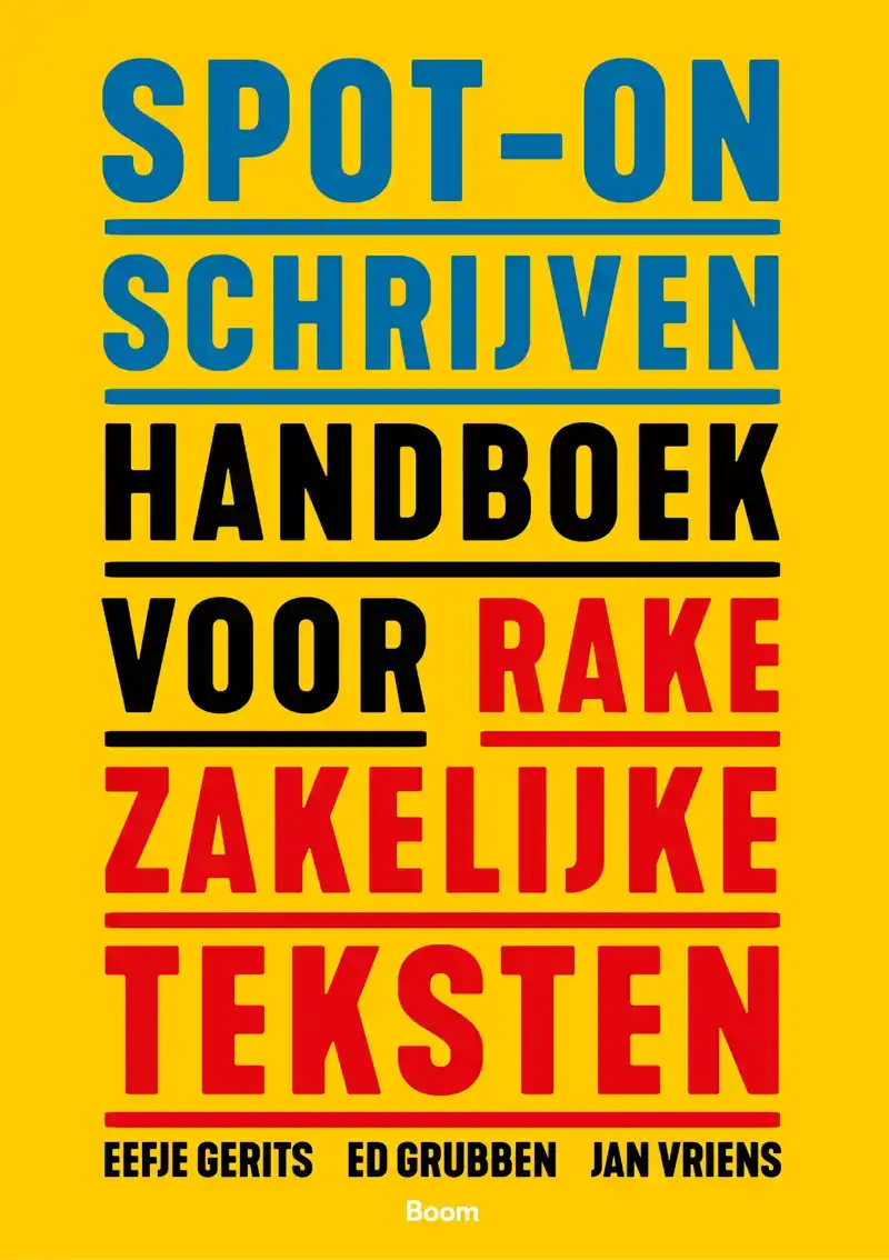 SPOT-ON SCHRIJVEN