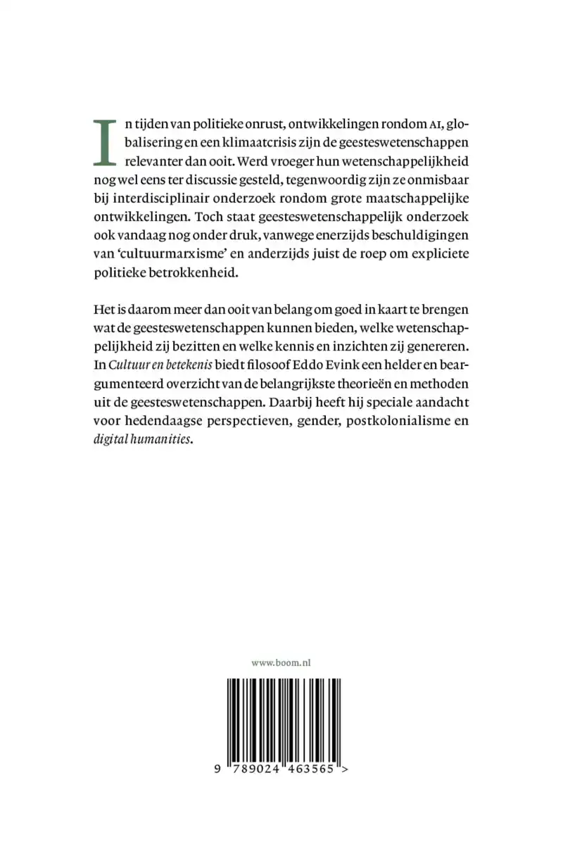 CULTUUR EN BETEKENIS