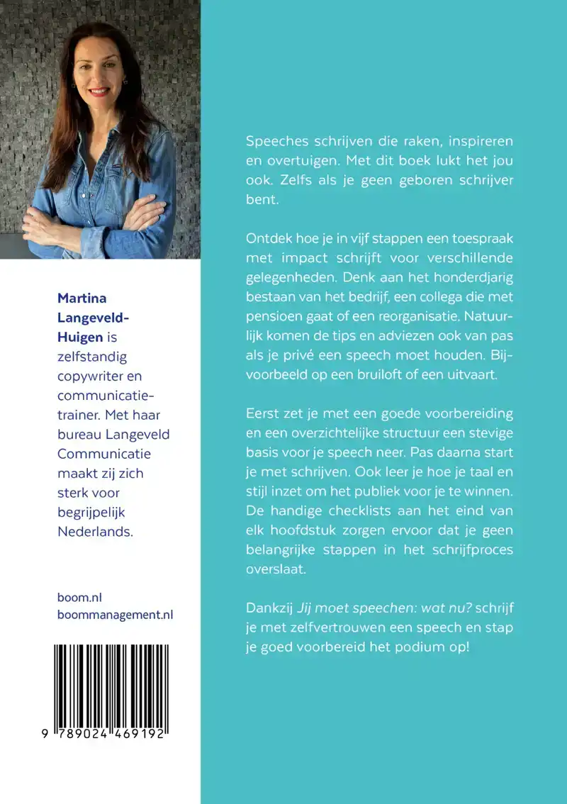 JIJ MOET SPEECHEN: WAT NU?