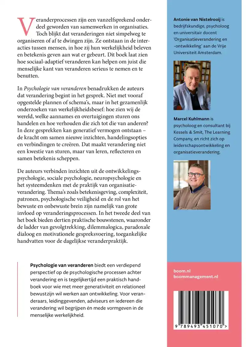 PSYCHOLOGIE VAN VERANDEREN