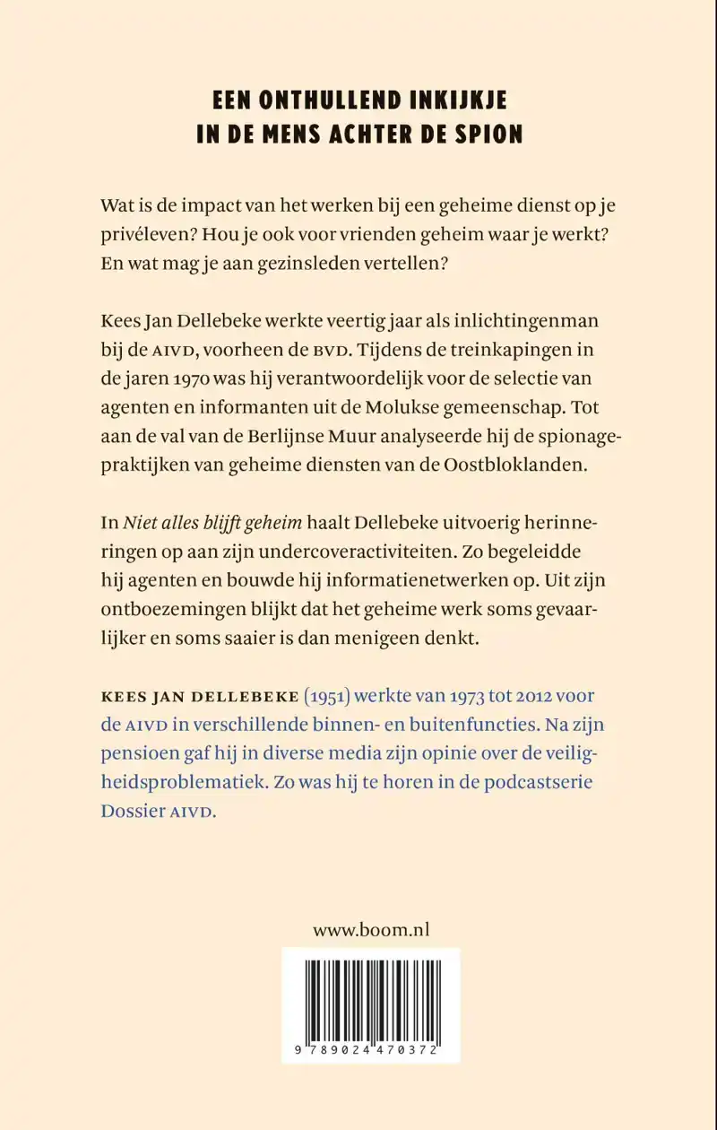 NIET ALLES BLIJFT GEHEIM