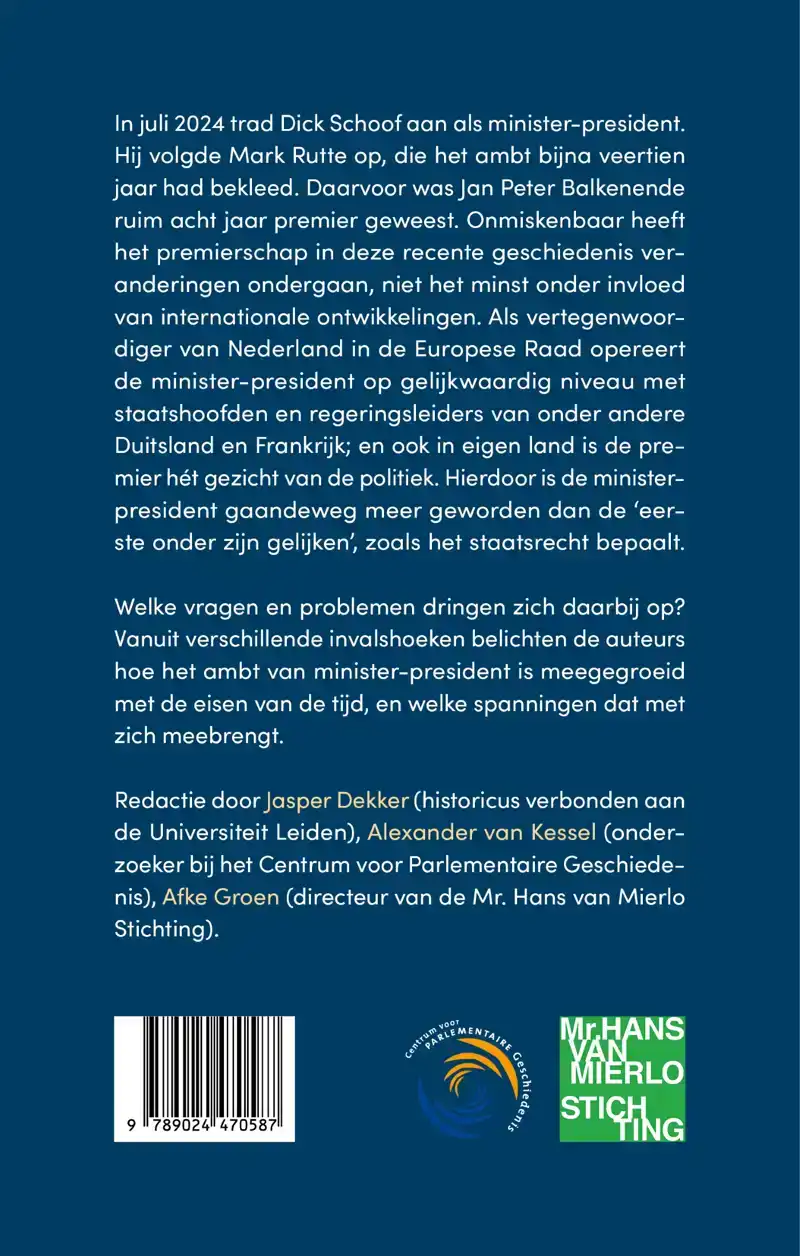 DE MINISTER-PRESIDENT