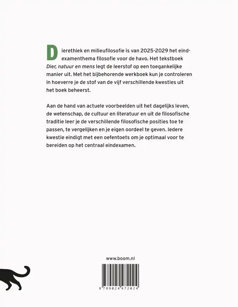WERKBOEK DIER, NATUUR EN MENS