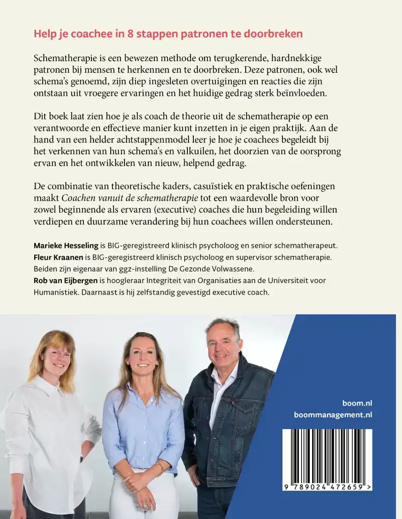 COACHEN VANUIT DE SCHEMATHERAPIE