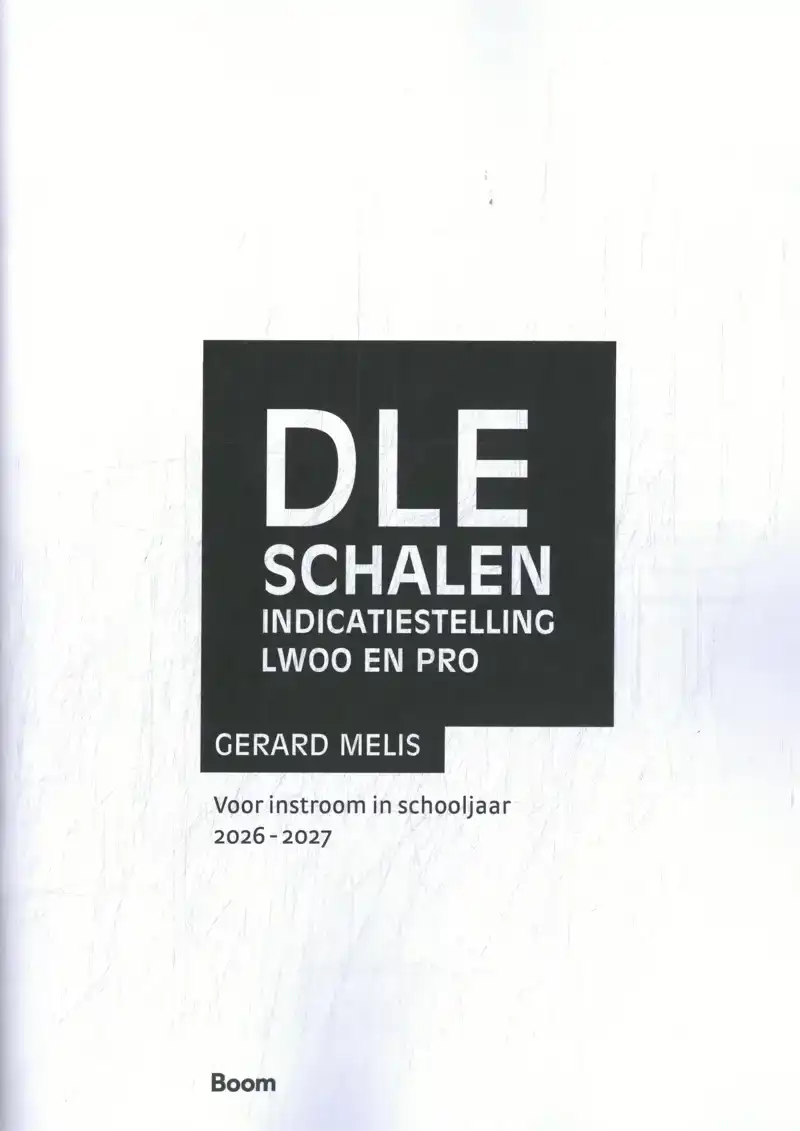 DLE SCHALEN INDICATIESTELLING LWOO EN PRO 2026-2027