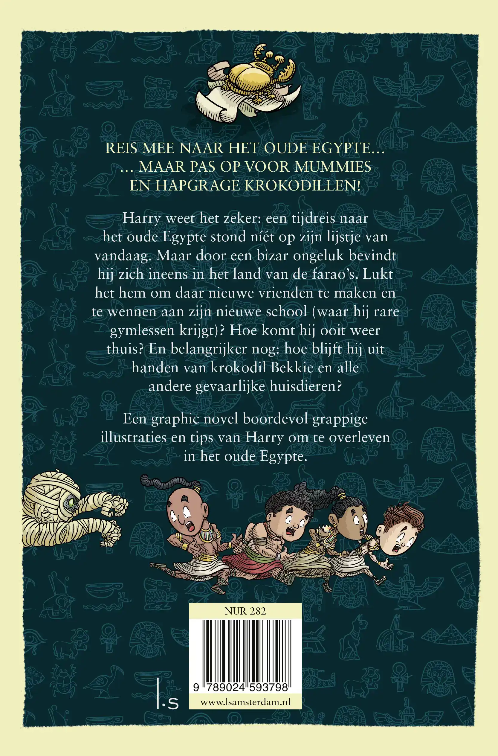 EEN MUMMIE HEEFT MIJN HUISWERK OPGEGETEN